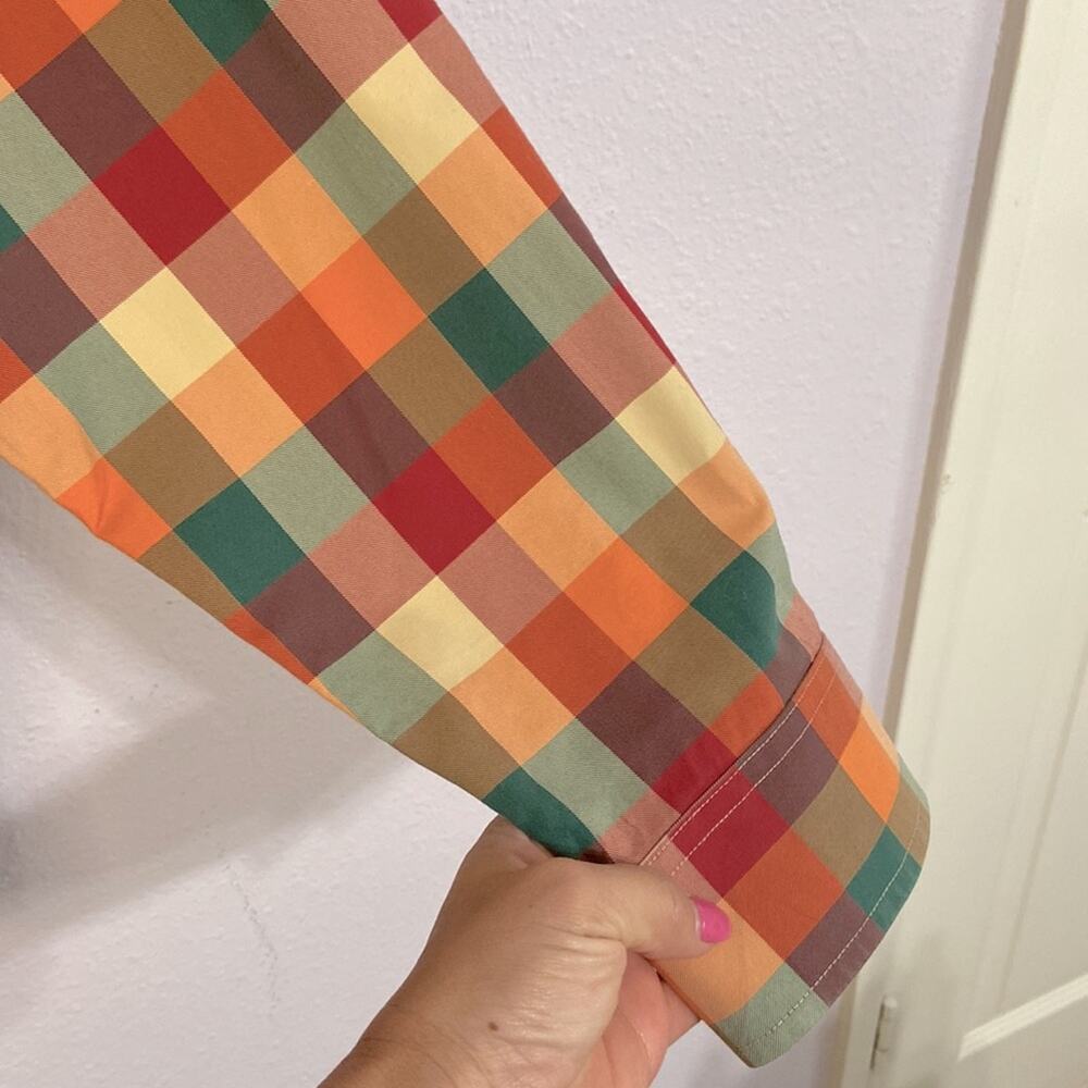 Orvis Men Multi-Color Oxford Button Down Cotton L… - image 3